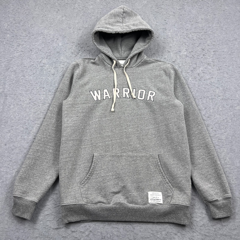 Spiritual Gangster Heather Gray Warrior Hoodie